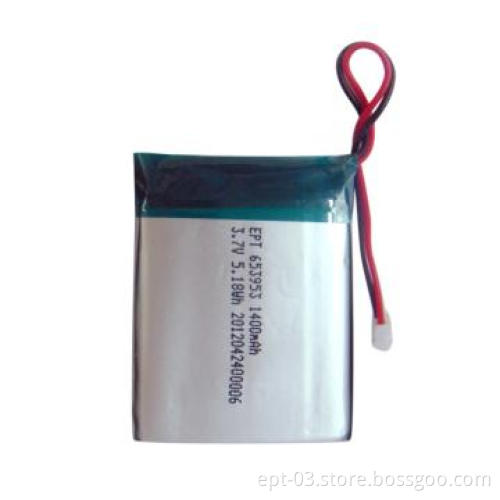 Lithium Polymer battery with PCM and connector
